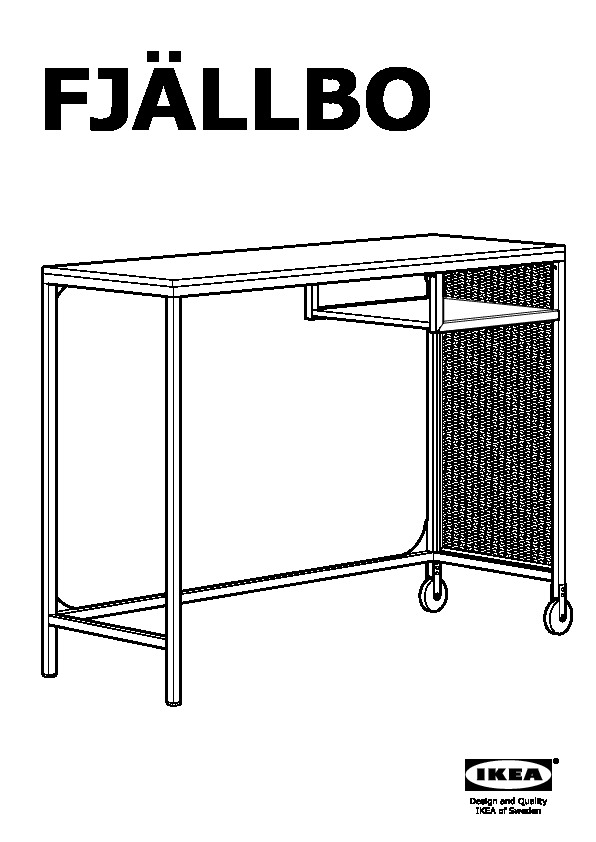 FJÄLLBO Table pour portable