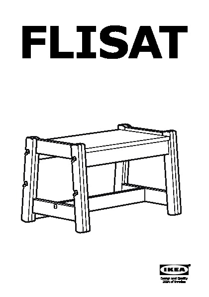 FLISAT Child's bench
