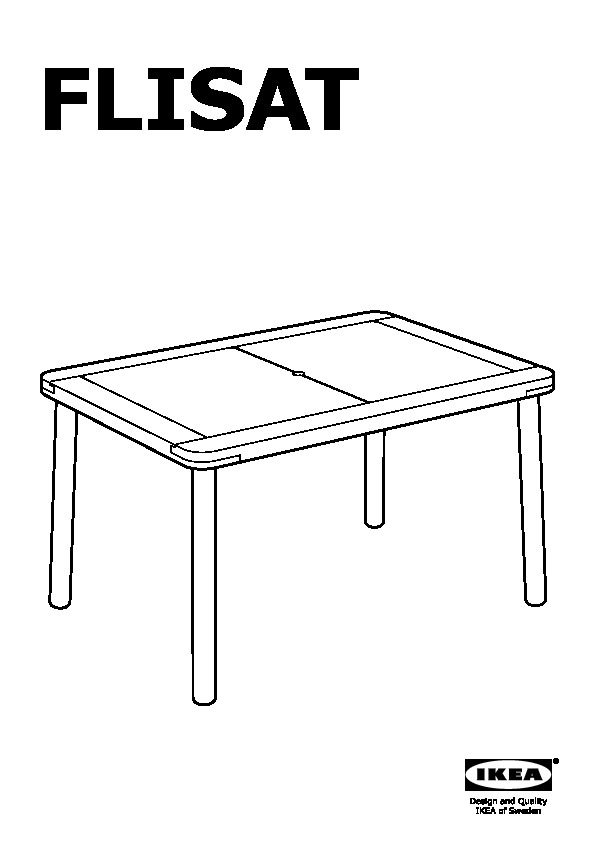 FLISAT Children's table