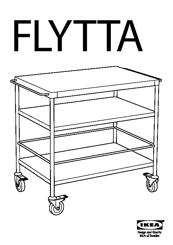 FLYTTA Kitchen cart