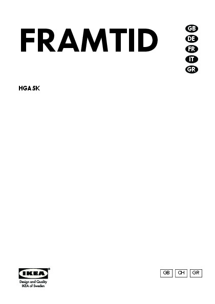 FRAMTID HGA5K Gas hob