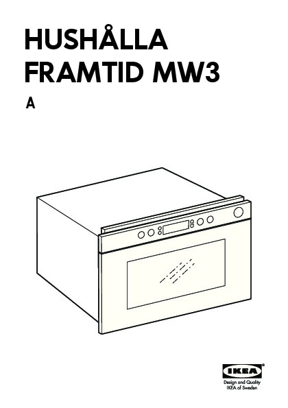 FRAMTID MW3 Microwave oven