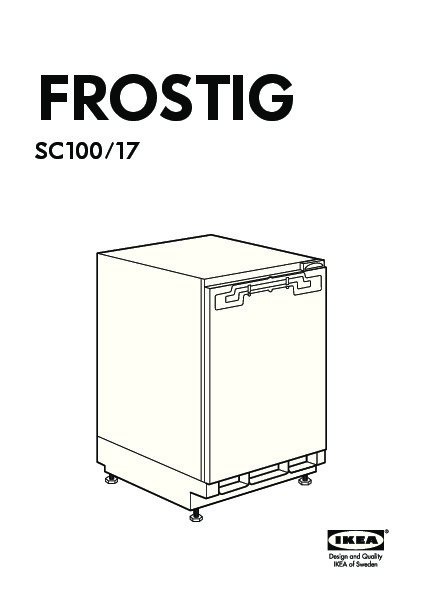 FROSTIG SC100/17 Integrated fridge