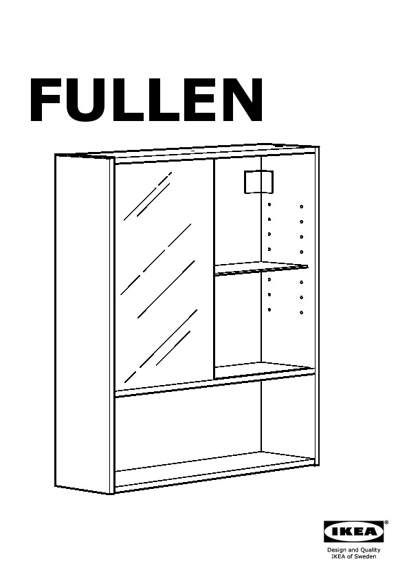 FULLEN Mirror cabinet