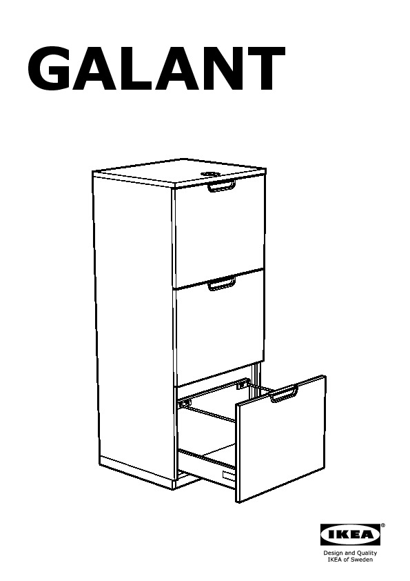 Galant File Cabinet Black Brown Ikeapedia, Ikea Galant File Cabinet Review