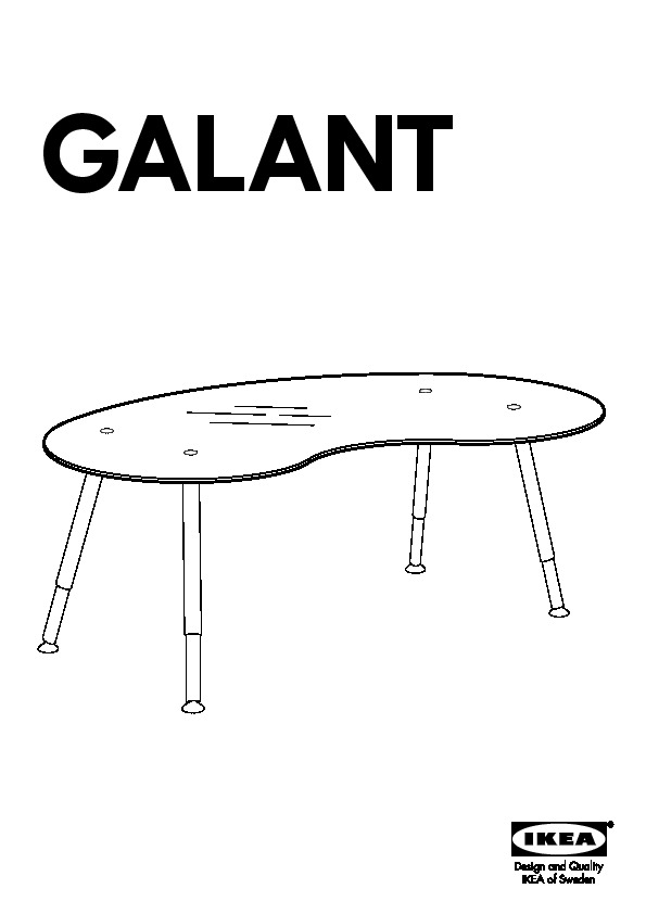 GALANT table top