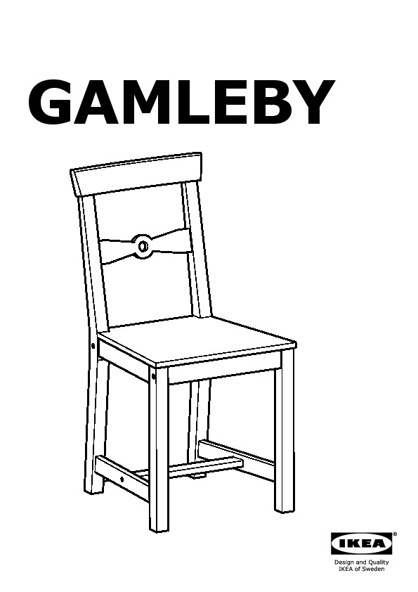 GAMLEBY Chaise