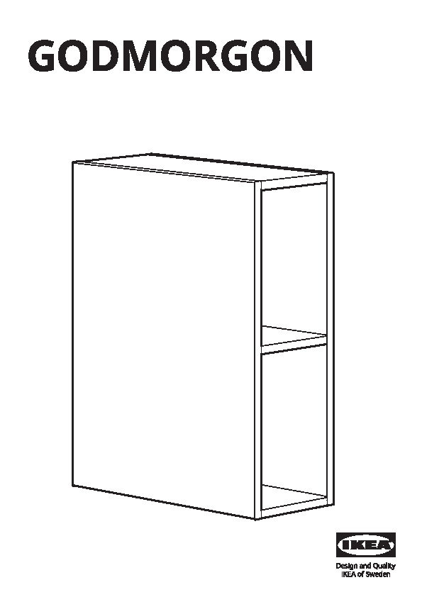 GODMORGON Rangement ouvert