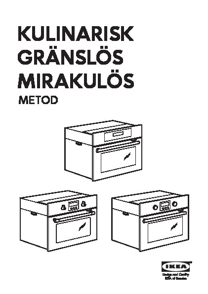 KULINARISK Micro ondes combi+air pulsé - IKEA