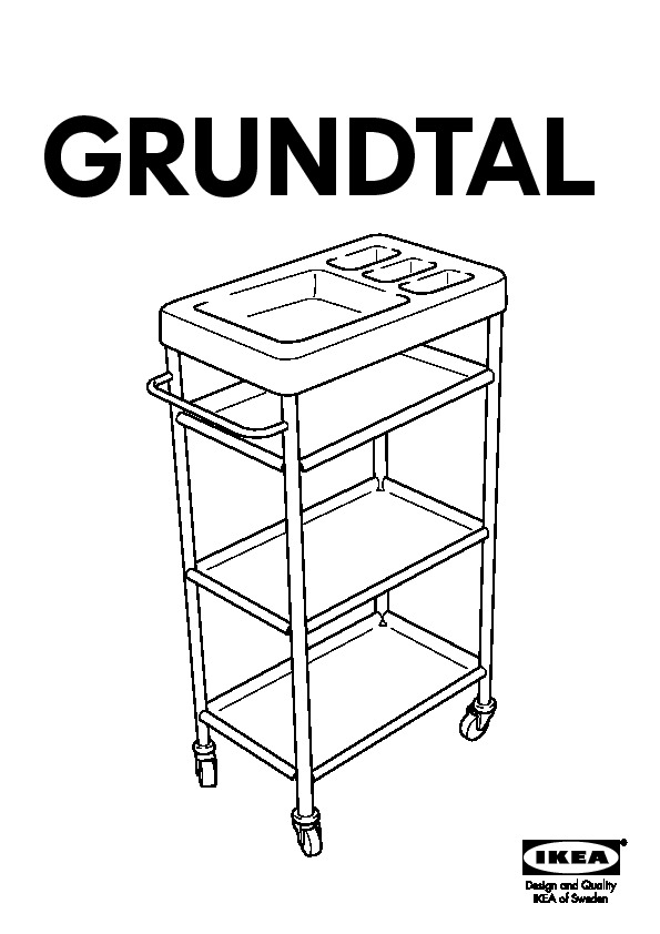 GRUNDTAL Trolley