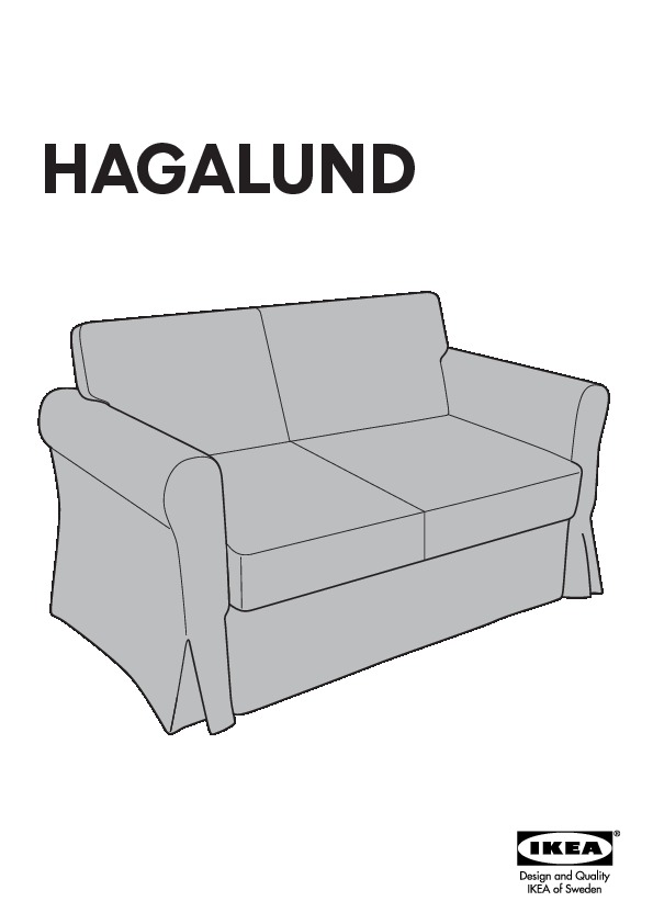 HAGALUND Two-seat Blekinge white IKEAPEDIA