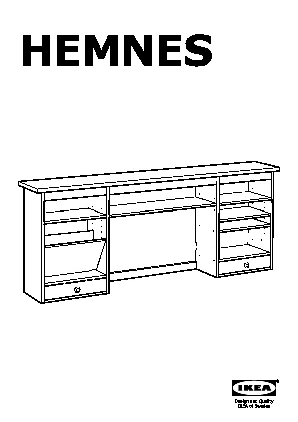 HEMNES add-on unit for desk