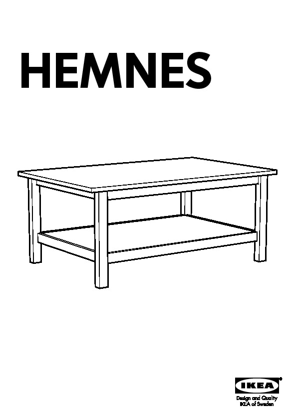 HEMNES Coffee table
