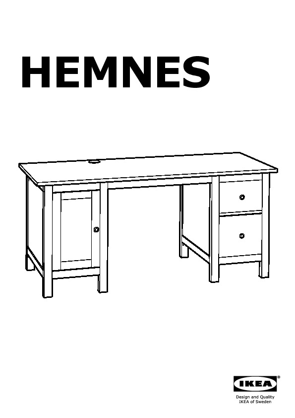 HEMNES desk