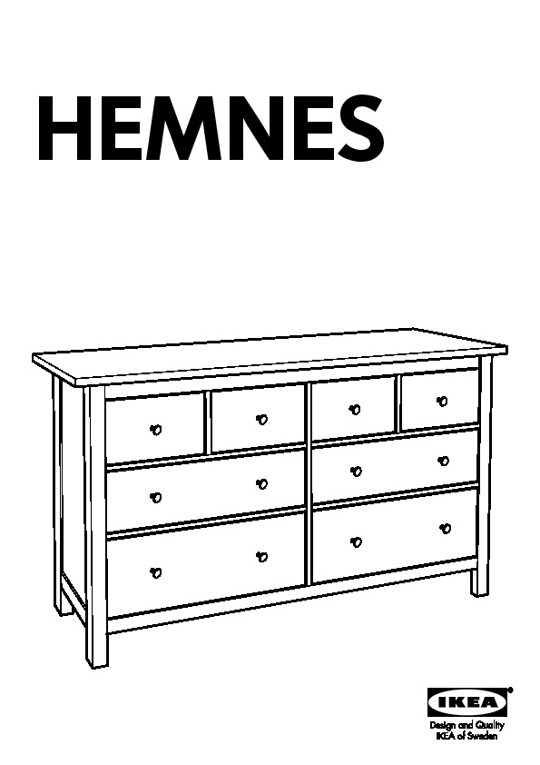 Hemnes 8 Drawer Dresser White Ikea Canada English Ikeapedia
