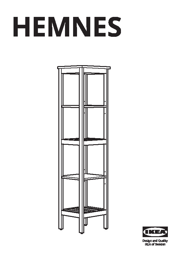 HEMNES Shelf unit