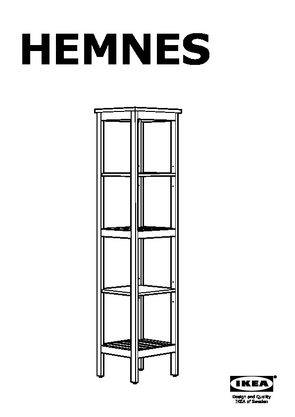 HEMNES Shelf unit