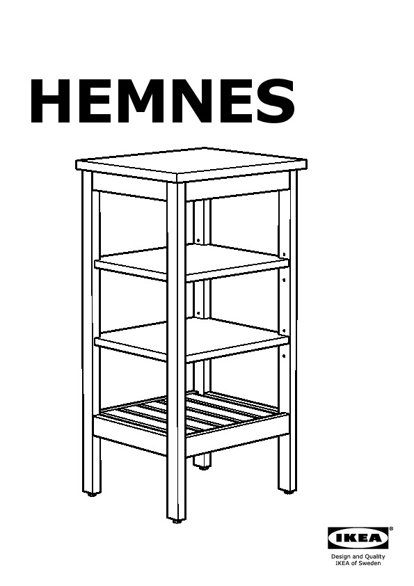 HEMNES Shelving unit
