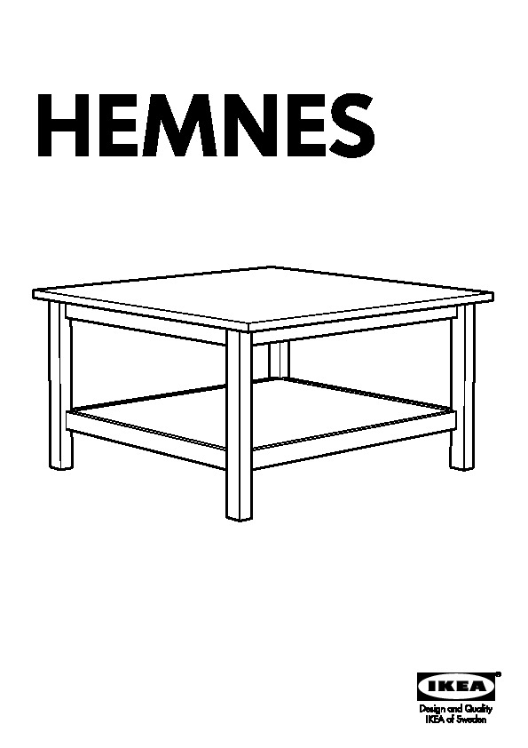 HEMNES Table basse