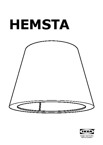 HEMSTA Lamp shade