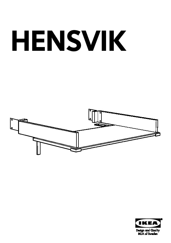HENSVIK Elemento top per fasciatoio