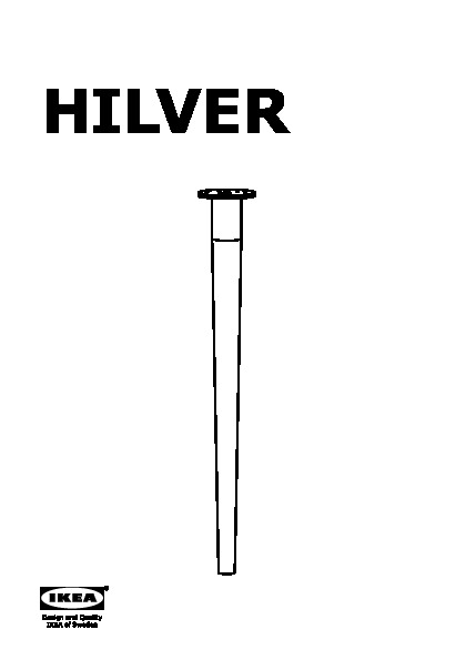 HILVER Leg cone-shaped