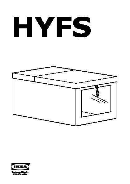 HYFS Boîte avec couvercle