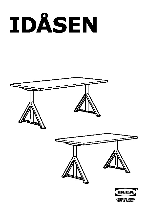 IDÅSEN base per piano tavolo