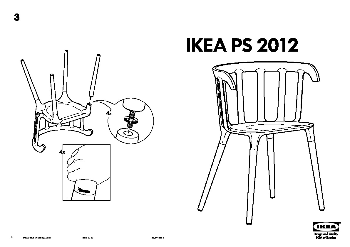 IKEA PS 2012 Chaise Ã  accoudoirs