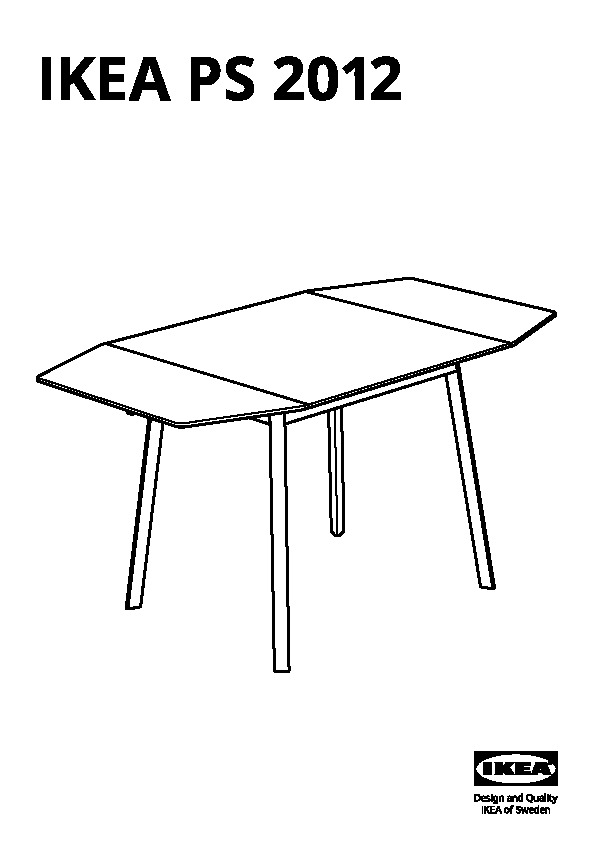 IKEA PS 2012 Table Ã  rabats