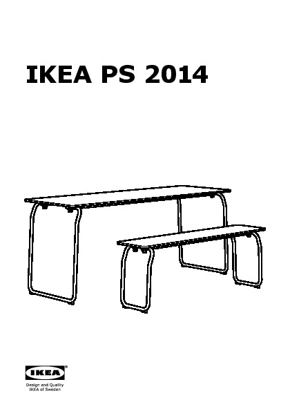 IKEA PS 2014 Bench