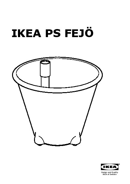 IKEA PS FEJÖ Cache-pot à réservoir