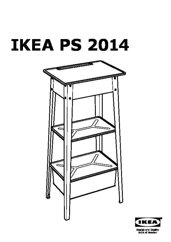 IKEA PS 2014 Poste travail debout portable