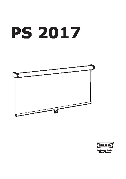 IKEA PS 2017 Store à enrouleur opaque