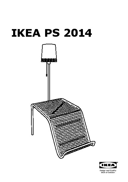 IKEA PS 2014 Table d'appoint av éclairage