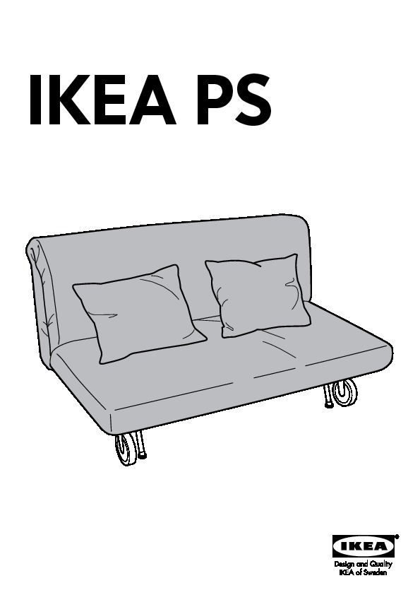 IKEA PS two-seat sofa-bed cover