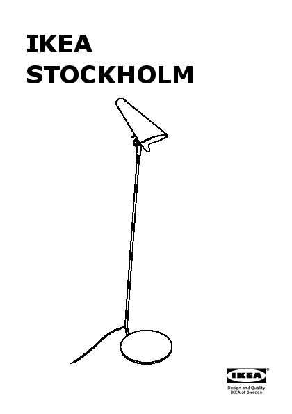 Ikea Stockholm Led Floor Read Lamp Black Ikea United Kingdom