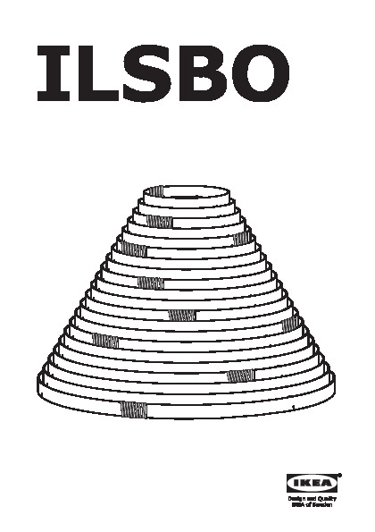 ILSBO Abat-jour suspension