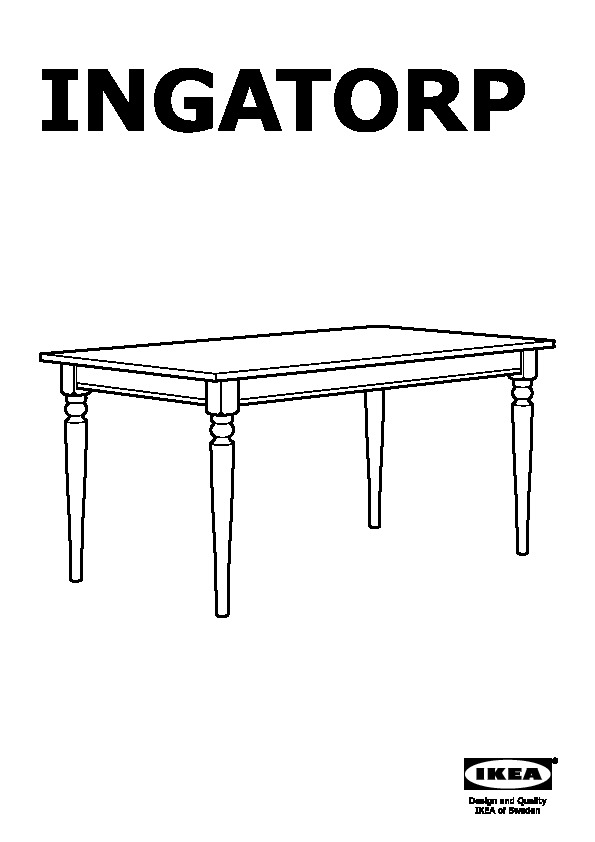 INGATORP table extensible