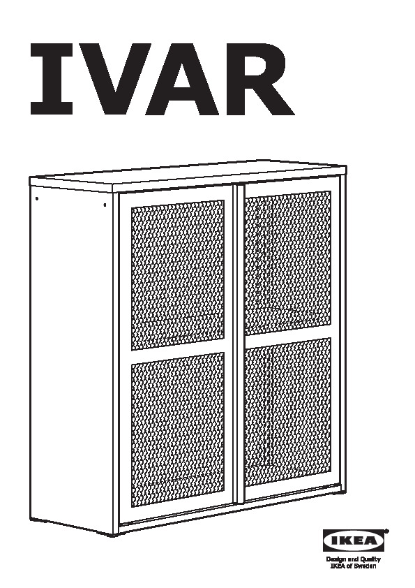 Ivar Cabinet With Doors Pedia