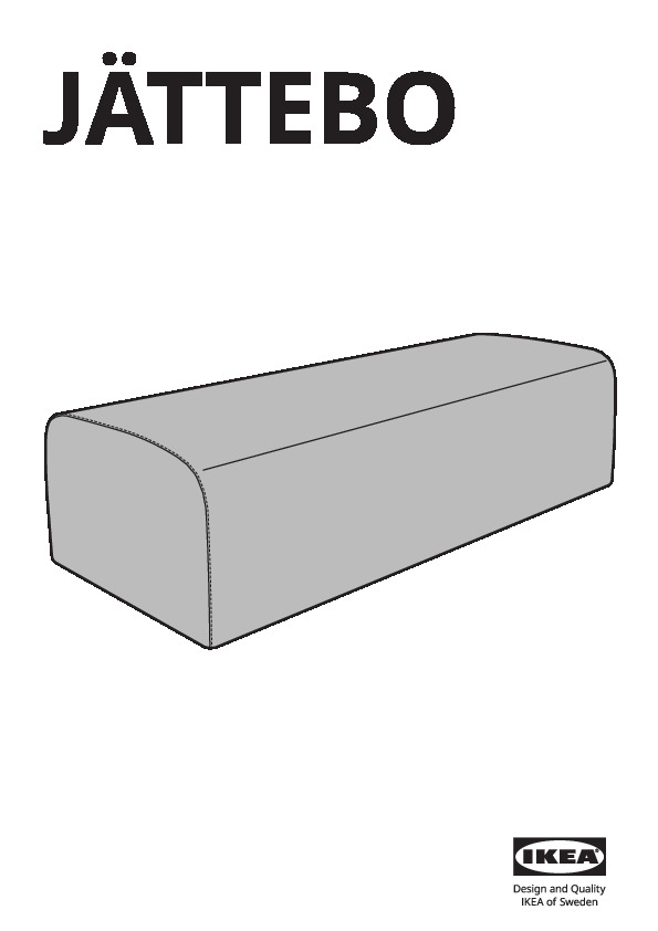 JÃTTEBO Bezug fÃ¼r Nackenkissen