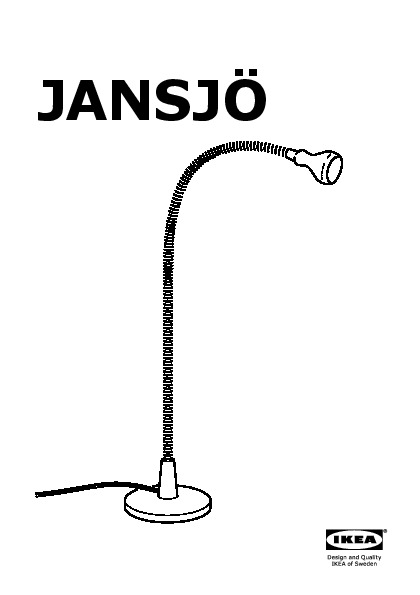 JANSJÖ Lampe de travail à LED