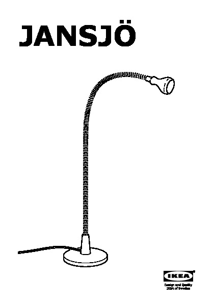 JANSJÖ LED work lamp