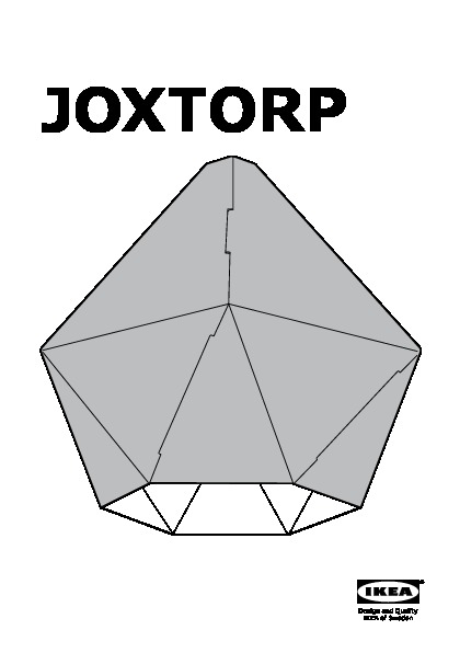 JOXTORP Abat-jour suspension