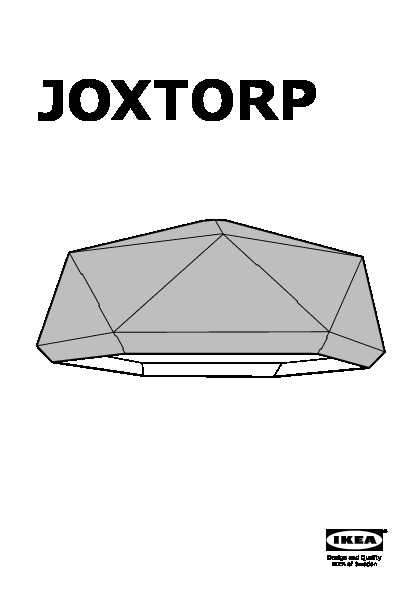 JOXTORP Abat-jour suspension
