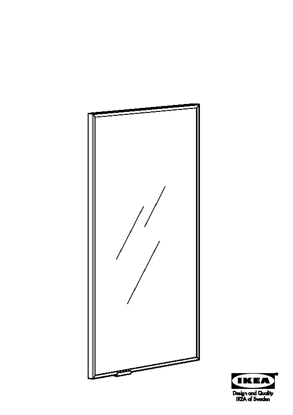 JUTIS Glass door