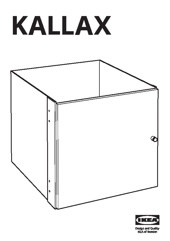 KALLAX Einsatz mit TÃ¼r