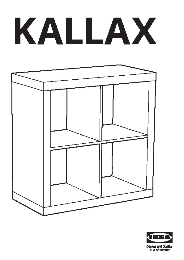 KALLAX scaffale con ante, bianco, 77x77 cm - IKEA Italia