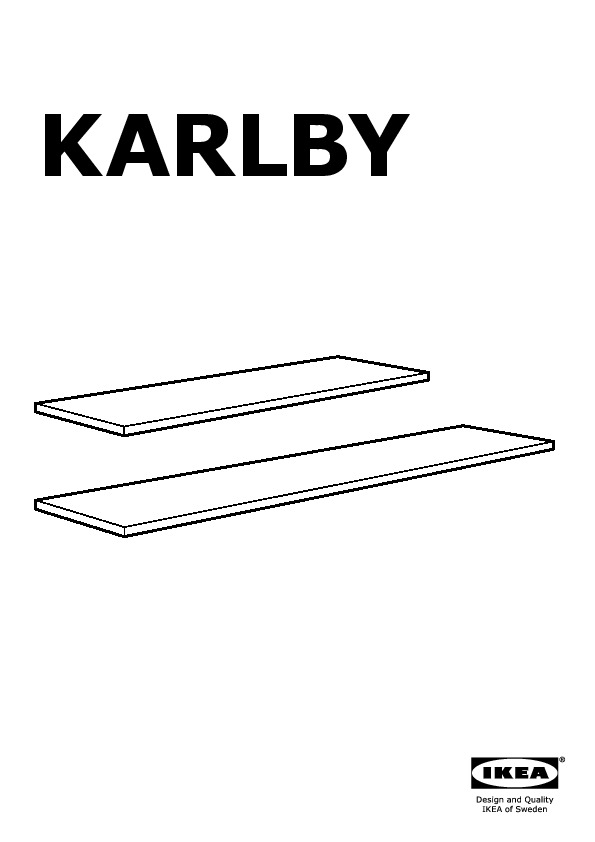 KARLBY Plan de travail