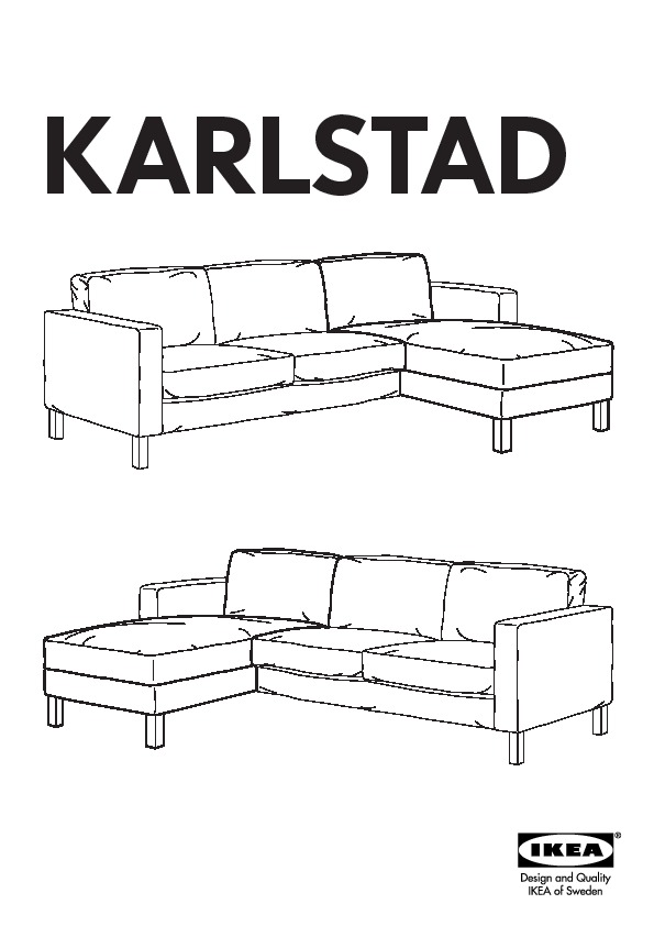 KARLSTAD chaise, add-on unit